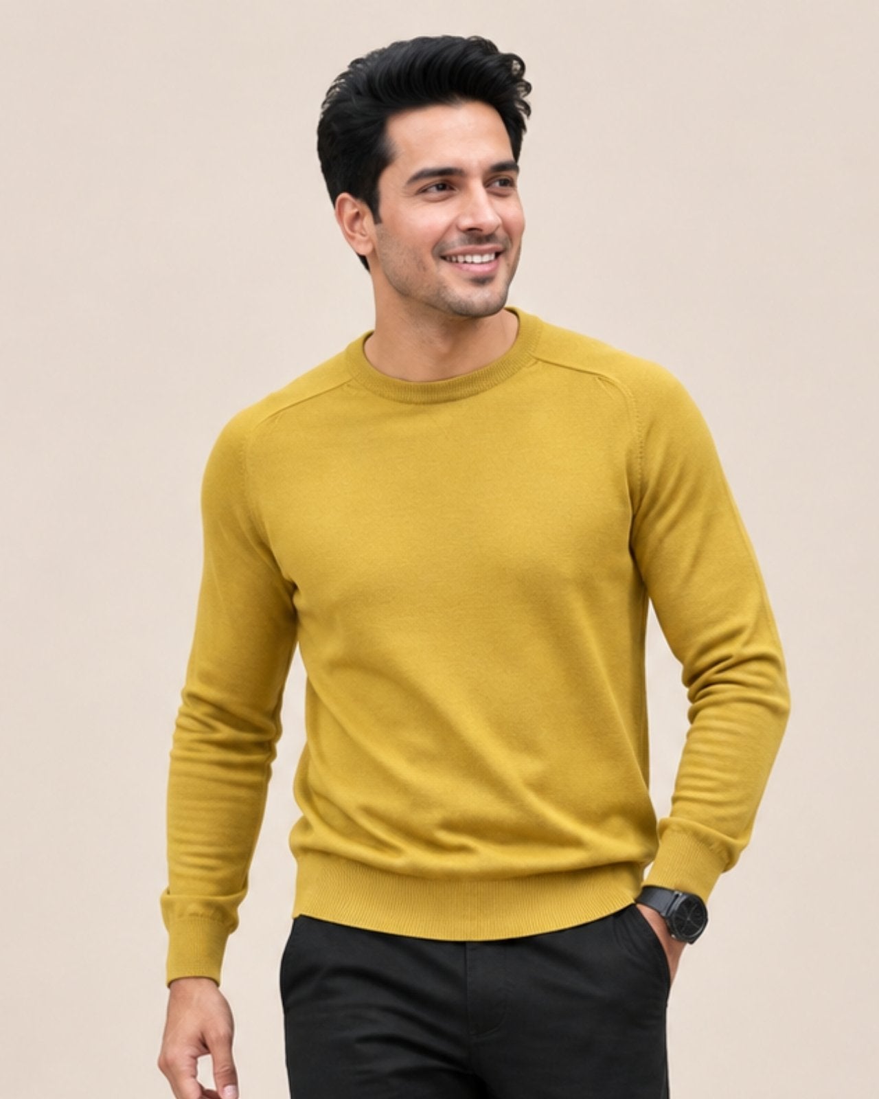 Supima Round Neck Pullover