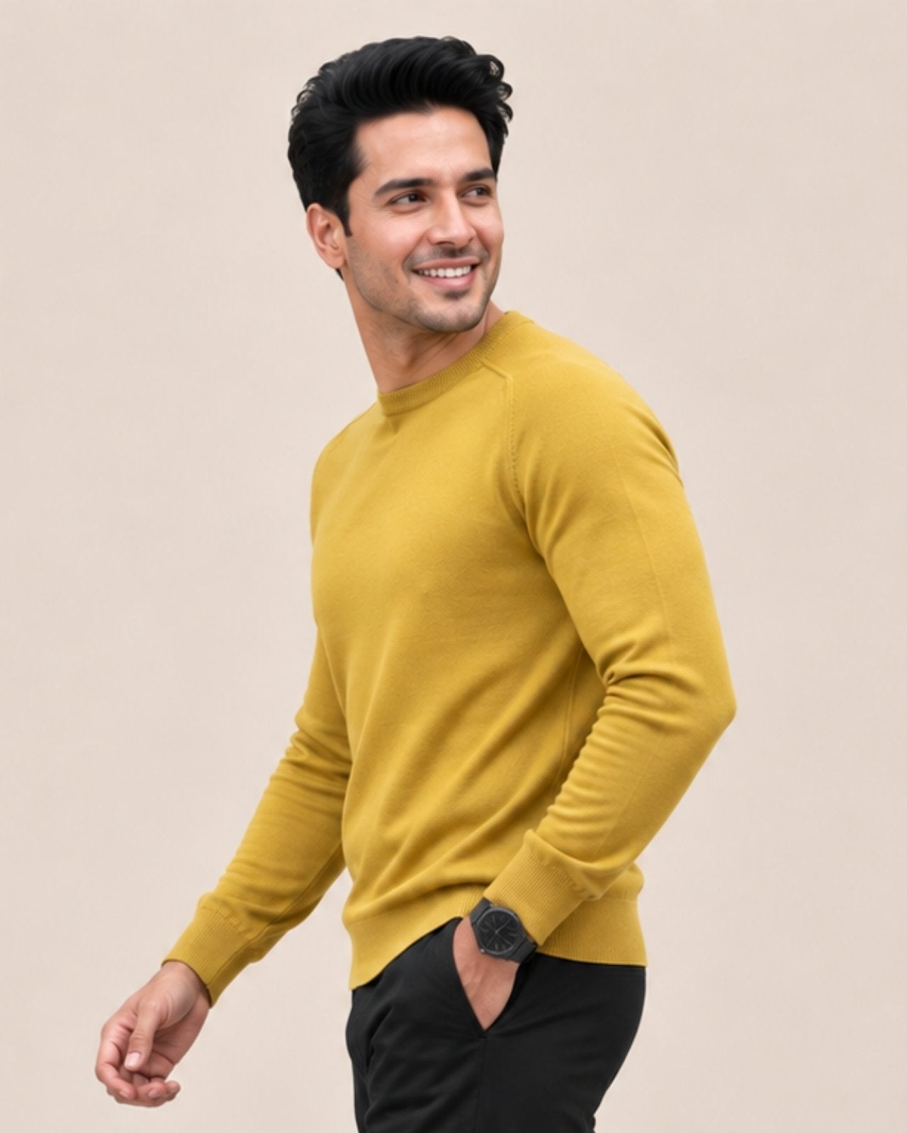 Supima Round Neck Pullover