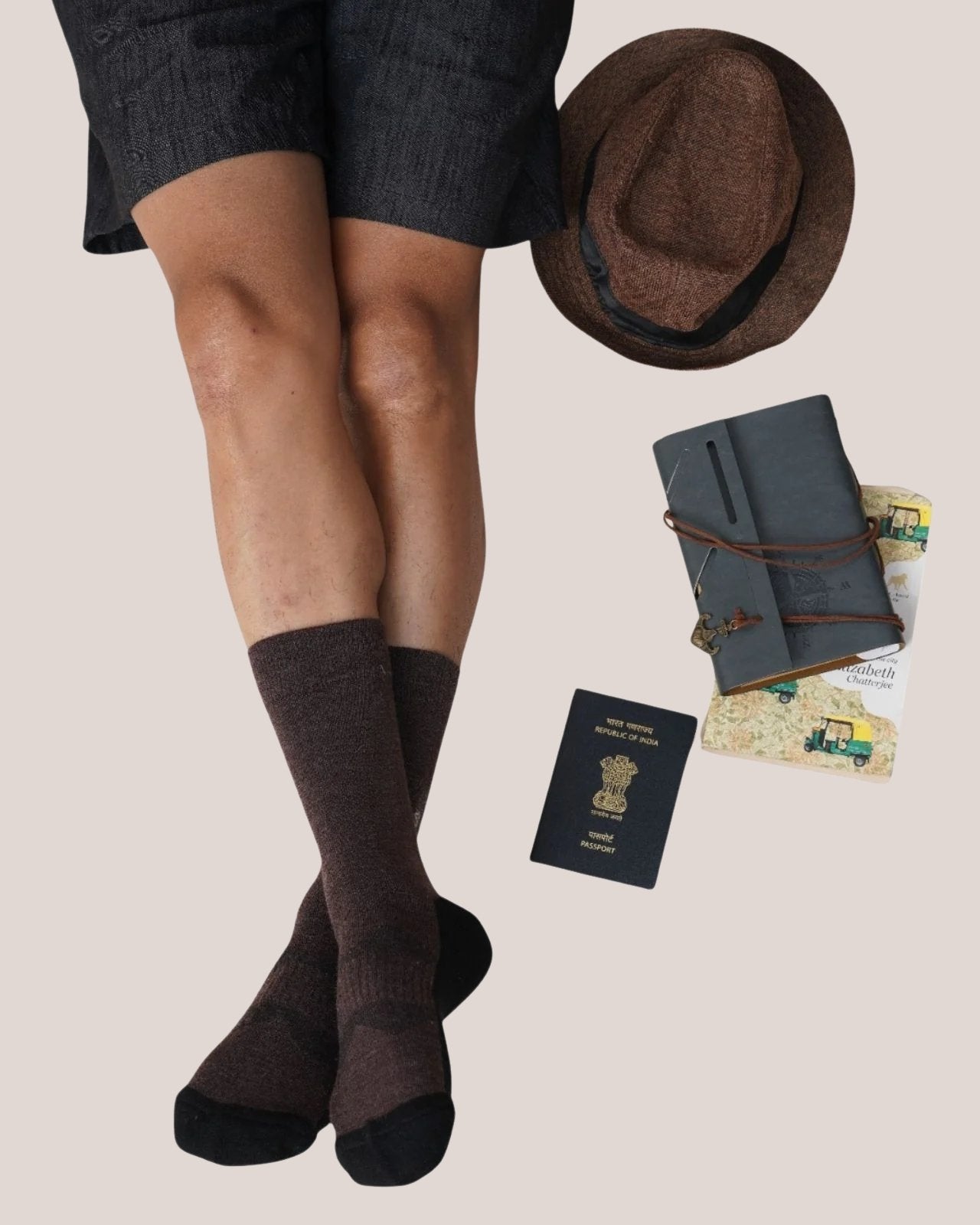 Men's Merino Wool Cushioned Technical Socks