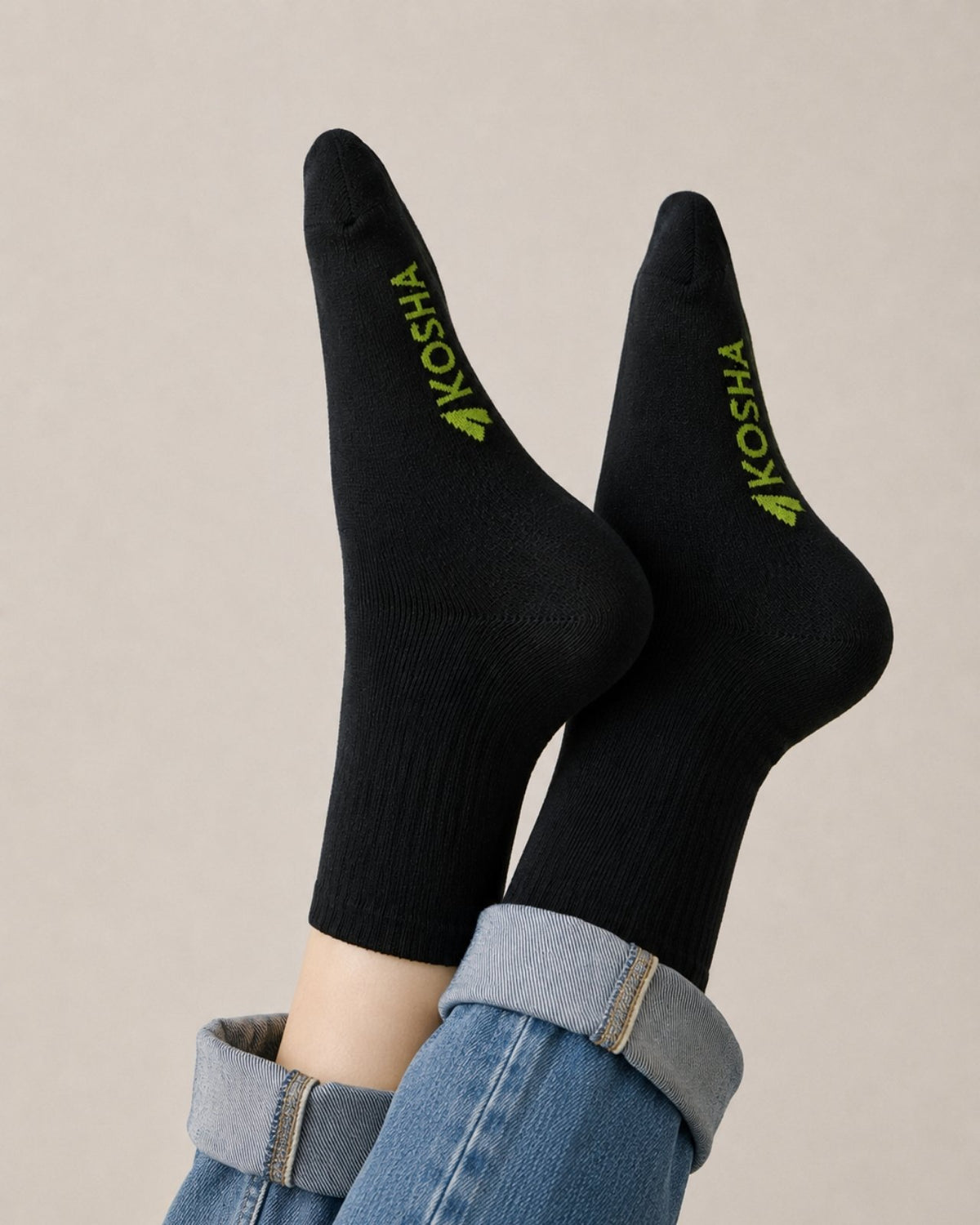 Women's Classic Merino Wool Crew Length Socks