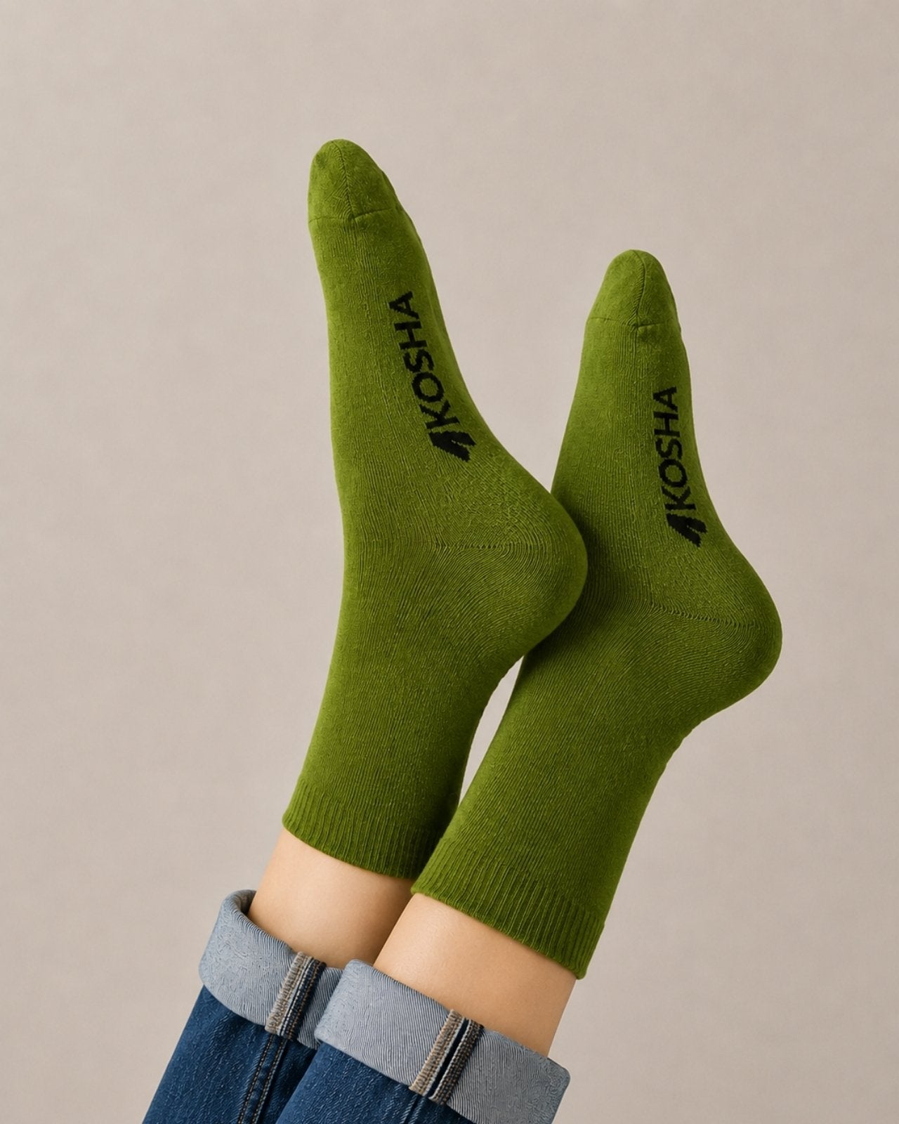 Women's Classic Merino Wool Crew Length Socks